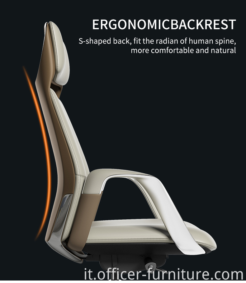 Ergonomic backrest